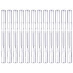 img 4 attached to 💅 Clear Cuticle Cosmetic Container Applicators: No Mess, Flawless Application