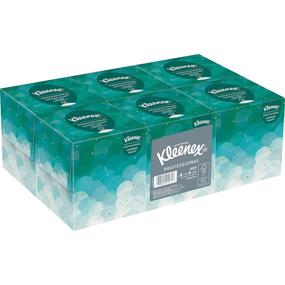 img 3 attached to 😷 Kleenex Professional Facial Tissue Cube for Business (21271) - Upright Face Tissue Box (Pack of 570)