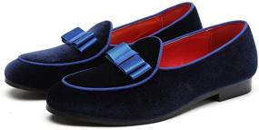 img 3 attached to 👞 XIUWU Men's Shoes: Elegant Oxfords for Gentleman, Ideal for Loafers & Slip-Ons