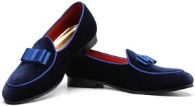 img 1 attached to 👞 XIUWU Men's Shoes: Elegant Oxfords for Gentleman, Ideal for Loafers & Slip-Ons
