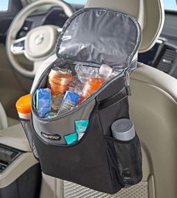 img 3 attached to 🚗 Stay Organized On-The-Go with High Road SnackStash Car Seat Back Organizer and Cooler Bag.