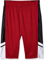 quality southpole boys' big basic basketball mesh shorts for optimal performance logo
