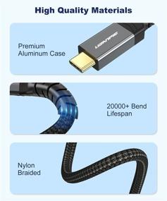 img 1 attached to 🔌 Enhanced Connectivity: Uzanpie Certified Compatible Thunderbolt Mac Book for Seamless Performance