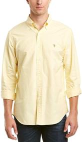 img 1 attached to 👔 Ralph Lauren Sleeve Oxford Button Shirts: Premium Men's Clothing