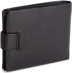 img 1 attached to SADDLER Leather Credit Billfold Zipper