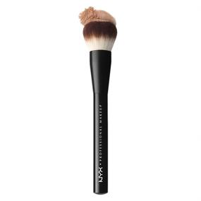 img 1 attached to 💄 Ultimate Precision: NYX PROFESSIONAL MAKEUP Pro Buffing Brush for Flawless Makeup Application