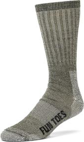 img 1 attached to 🧦 High-Quality FUN TOES Thermal Insulated Merino Wool Socks for Men - Pack of 3, Ideal for Hiking (Size 8-12)