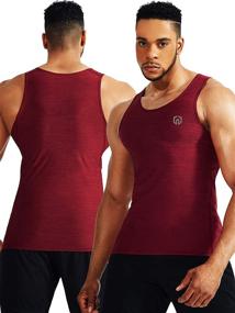 img 1 attached to Neleus Men's 3-Pack of Dry Fit Compression Tank Tops