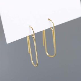 img 3 attached to Cartilage Earrings Minimalist Lightweight Personalized Girls' Jewelry