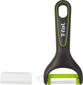 img 1 attached to 🔪 T-fal Ingenio Micro Edge Peeler: Efficient Black Kitchen Essential