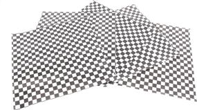 img 4 attached to Checkered CucinaPrime Basket Liner - Now Available in Inches