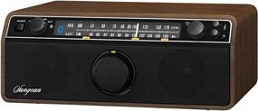 img 3 attached to 📻 Sangean WR-12BT AM/FM/Bluetooth/AUX-In Stereo Analog Wooden Cabinet Radio (Dark Walnut)" - Optimized Product Name: "Sangean WR-12BT AM/FM Bluetooth AUX-In Stereo Analog Wooden Cabinet Radio in Dark Walnut - Enhanced for SEO