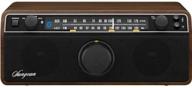 📻 sangean wr-12bt am/fm/bluetooth/aux-in stereo analog wooden cabinet radio (dark walnut)" - optimized product name: "sangean wr-12bt am/fm bluetooth aux-in stereo analog wooden cabinet radio in dark walnut - enhanced for seo logo