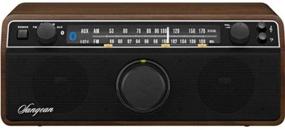 img 4 attached to 📻 Sangean WR-12BT AM/FM/Bluetooth/AUX-In Stereo Analog Wooden Cabinet Radio (Dark Walnut)" - Optimized Product Name: "Sangean WR-12BT AM/FM Bluetooth AUX-In Stereo Analog Wooden Cabinet Radio in Dark Walnut - Enhanced for SEO