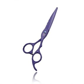 img 3 attached to 🔪 Purple Dragon Barber Hair Cutting Scissor Set - Professional 5.5/6.0 inch Scissor & Thinning Shear, Ideal for Hair Stylists or Home Use (6 inch)