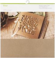 ✨ cricut gold leather metallic 12x12: add glitz and glamour to your crafts! logo