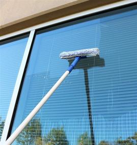 img 1 attached to 🪟 Ettore Complete Window Cleaner 2 in 1 Combo Tool: 10-inch Squeegee and Washer - Achieve Crystal Clear Windows with Ease