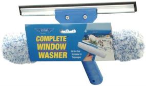 img 3 attached to 🪟 Ettore Complete Window Cleaner 2 in 1 Combo Tool: 10-inch Squeegee and Washer - Achieve Crystal Clear Windows with Ease