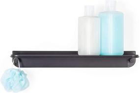 img 4 attached to Black GLIDE Shower 🚿 Shelf by Better Living Products 11680