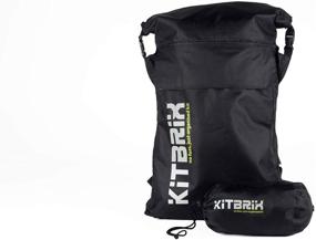 img 4 attached to KitBrix Foldable Waterproof Backpack Rucksack: The Ultimate Adventure Companion!