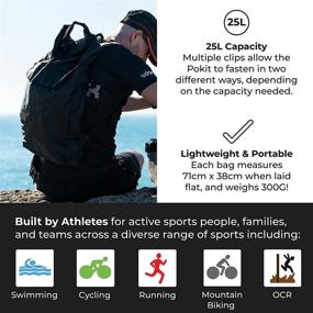 img 2 attached to KitBrix Foldable Waterproof Backpack Rucksack: The Ultimate Adventure Companion!