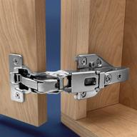 upgrade your cabinets with apollo direct (2 pc) 165 degree hinges soft close for lazy susan corner cabinets, closets, and pantries – cam adjust & zero protrusion – includes mounting plates for face frame cabinets логотип