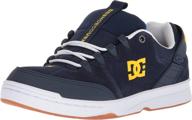 👟 dc men's syntax skate shoe: sleek design and superior performance! logo