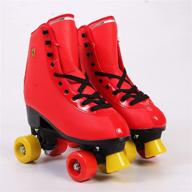 🚀 ferrari classic roller skates, red: unleash the speed with style! logo