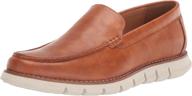 👞 nautica loafers fashion sneaker horace tan - size 8.5 logo