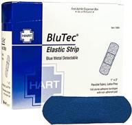 blue metal detectable strip bandage логотип