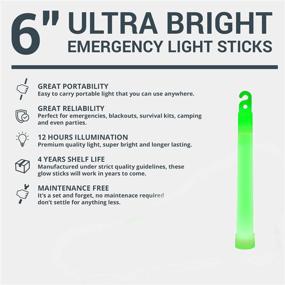 img 3 attached to 💡 Glow Sticks Bulk - Pack of Waterproof