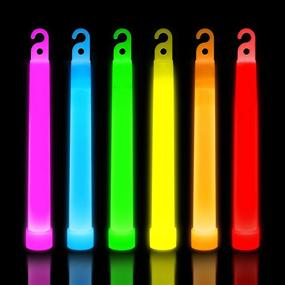 img 4 attached to 💡 Glow Sticks Bulk - Pack of Waterproof