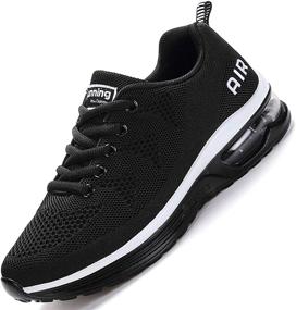 img 2 attached to MAFEKE Women's Athletic Peachblack Shoes: Lightweight & Breathable Performance Footwear