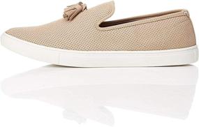 img 4 attached to Amazon Brand Find Loafer Beige