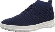 men's fitflop uberknit waffle shadow shoes: fashion sneaker for elevated style logo
