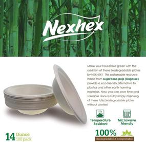 img 1 attached to Compostable Biodegradable Heavy Duty Disposable Eco Friendly Household Supplies