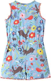 img 3 attached to 🦄 Платье-комбинезон с единорогом Frogwill для девочек - одежда для девочек комбинезоны и платья с улучшенным SEO.