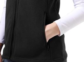 img 1 attached to BenBoy Outdoor Sleevess Outerwear MJ1042W Black XL Women's Clothing