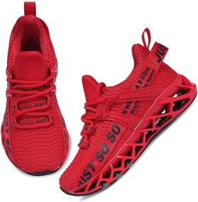 img 2 attached to 👟 COKAFIL Kids Sneakers: Running Shoes for Boys and Girls - Athletic, Non-Slip Sports Shoes for Little Kids and Big Kids