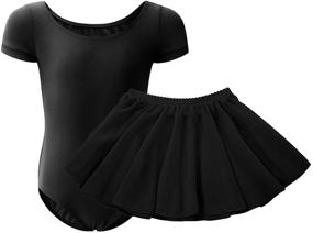 img 3 attached to 🤸 We Understand Gymnastics Leotards for Girls: Toddler Ballet Dance Tutu Skirts