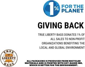 img 1 attached to 🛍️ True Liberty Bags - Versatile All Purpose Bags and Liners - 3 Gallon, 25 Pack