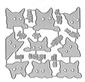 img 3 attached to Cutting Stencils Scrapbooking Decorative Embossing Scrapbooking & Stamping for Die-Cutting & Embossing