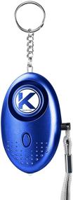 img 4 attached to 🔑 Kadima Collection: Personal Keychain Alarm - Self Defense Emergency Device for Women, Men, Kids & Elderly (Blue)