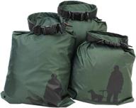 🎒 leorx 1.5l+2.5l+3.5l waterproof dry bag storage pouch bag for camping - army green логотип