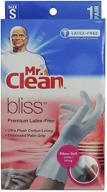 🧤 mr. clean bliss premium latex-free gloves, small size - durable and comfortable 1 pair logo