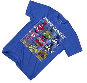 img 1 attached to Go, Go Power Rangers! Mighty Morphin Boys Graphic T-Shirt