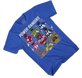 img 2 attached to Go, Go Power Rangers! Mighty Morphin Boys Graphic T-Shirt