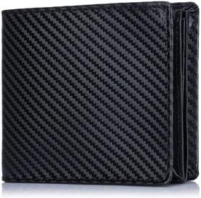 img 4 attached to Roulens Capacity Blocking Genuine Leather Men's Accessories in Wallets, Card Cases & Money Organizers