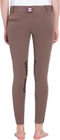 img 1 attached to 🐎 Stylish and Comfortable Equine Couture Women's Brittni Knee Patch Breech: Top-Notch Equestrian Wear for Fashionable Riders