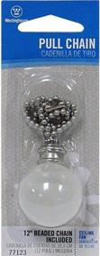 img 1 attached to Frosted White Alabaster Ball Pull Chain by Westinghouse Lighting - Model 7712300